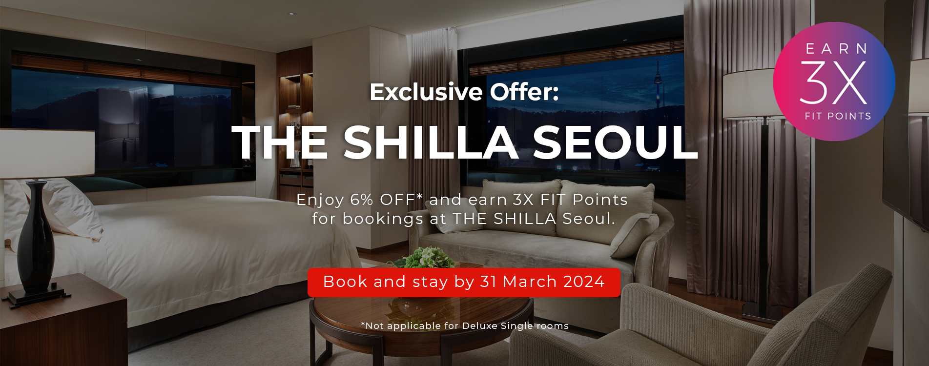 THE SHILLA Seoul 3XFP